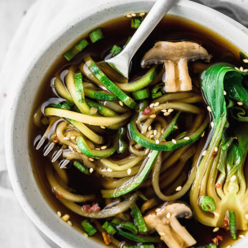 Asian Zoodle Soup Cravings Journal