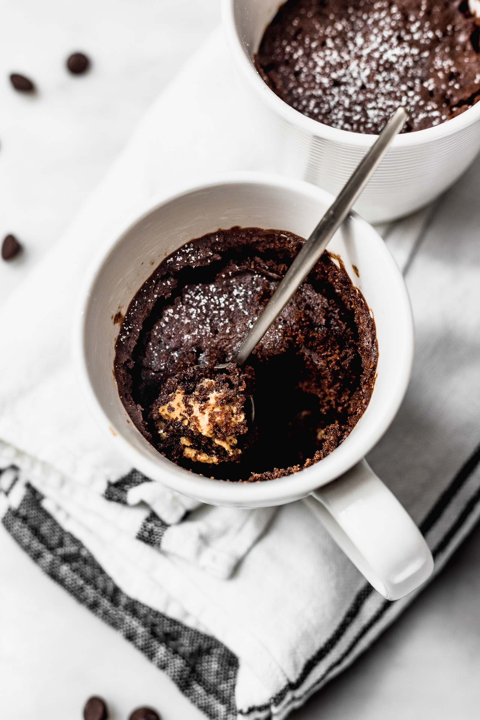 Peanut Butter Filled Chocolate Mug Cake Cravings Journal