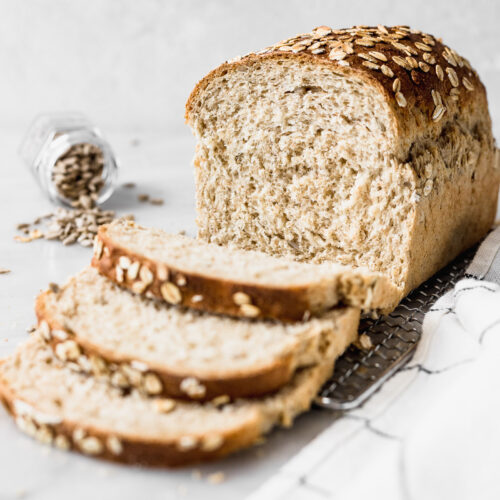 whole wheat bread loaf