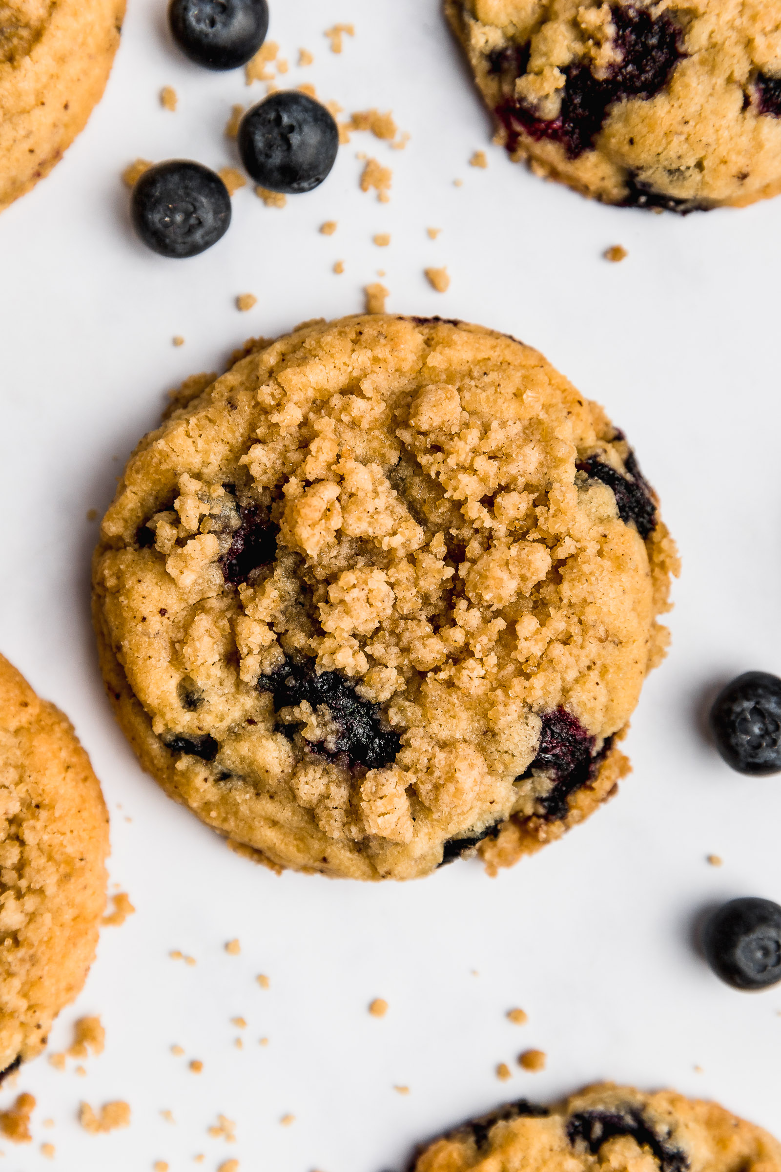 Blueberry muffin cookies (brown butter)