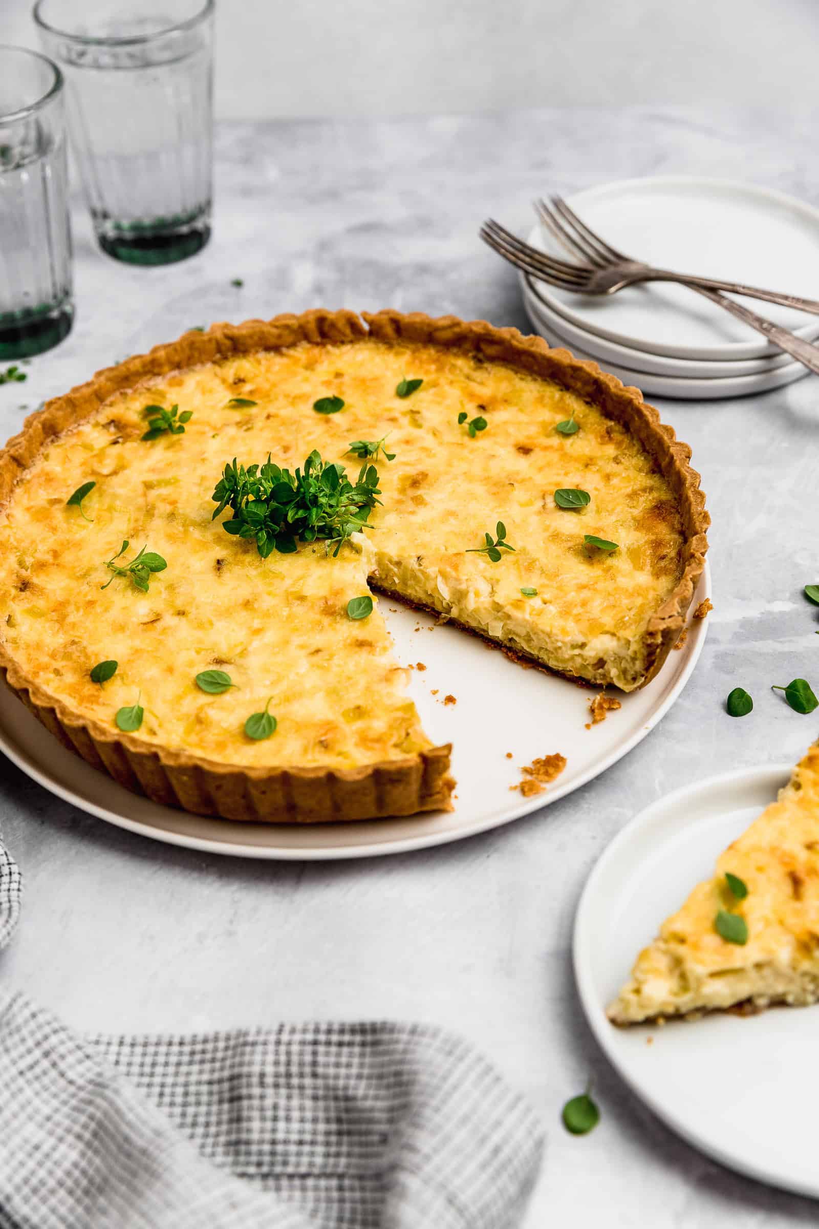 How To Make Leek Quiche